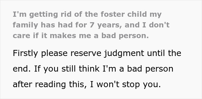30YO Simply Can't Take Care Of Disabled Foster Brother Of 7 Years, Ready To Send Him Away 30YO Simply Can't Take Care Of Disabled Foster Brother Of 7 Years, Ready To Send Him Away
