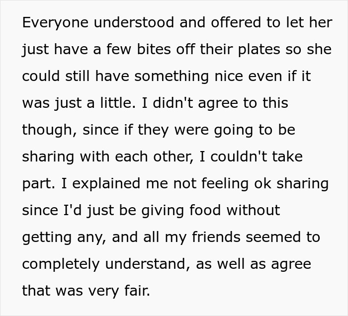 Man Called Selfish And Heartless For Not Sharing Half Of His Food With A Pregnant Woman Man Called Selfish And Heartless For Not Sharing Half Of His Food With A Pregnant Woman