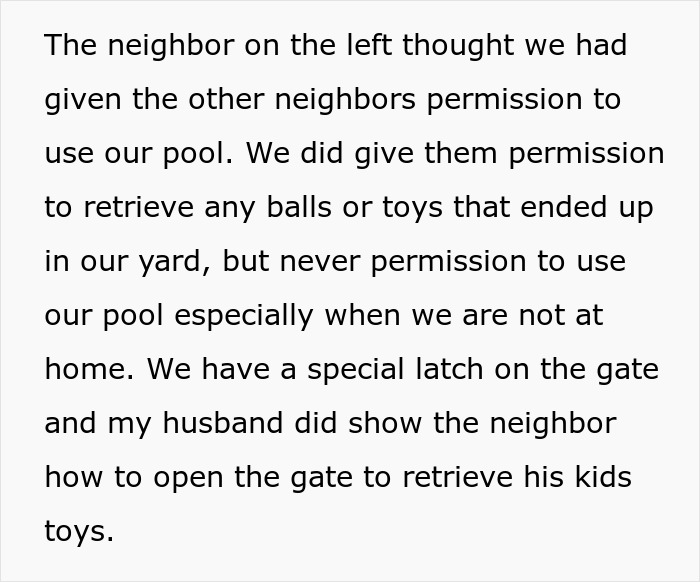 Woman Stayed Home For 4th Of July, Found Out Neighbors Would Use Her Pool While She Was Away Woman Stayed Home For 4th Of July, Found Out Neighbors Would Use Her Pool While She Was Away