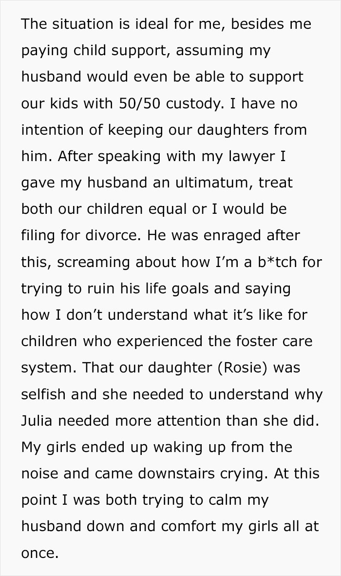 “AITA For Refusing To Adopt Another Child And Possibly Divorcing My Husband Over It?” “AITA For Refusing To Adopt Another Child And Possibly Divorcing My Husband Over It?”