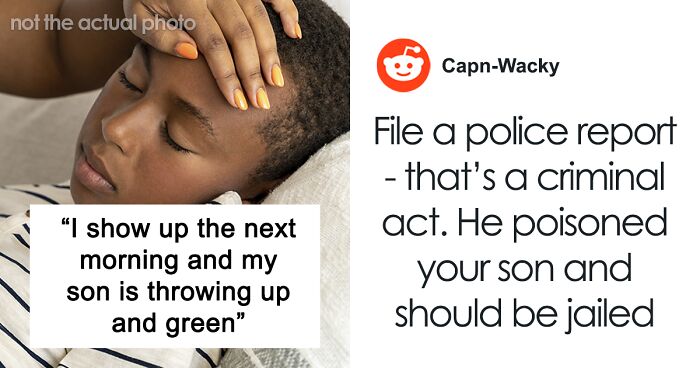 Dad Beyond Livid After Boomer Poisons His Son Trying To Prove His Delusional Point