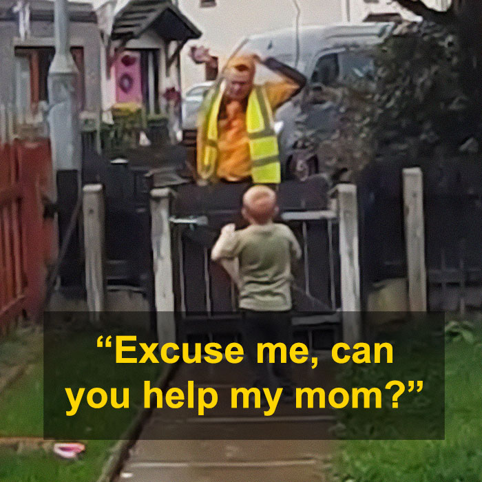 Amazon Driver Saves Woman After Her “Brave” Toddler Son Asks For Help Amazon Driver Saves Woman After Her “Brave” Toddler Son Asks For Help