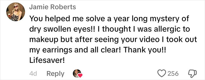 Woman Realizes She’s Been “Accidentally Poisoning” Herself For Months After Removing Earrings Woman Realizes She’s Been “Accidentally Poisoning” Herself For Months After Removing Earrings