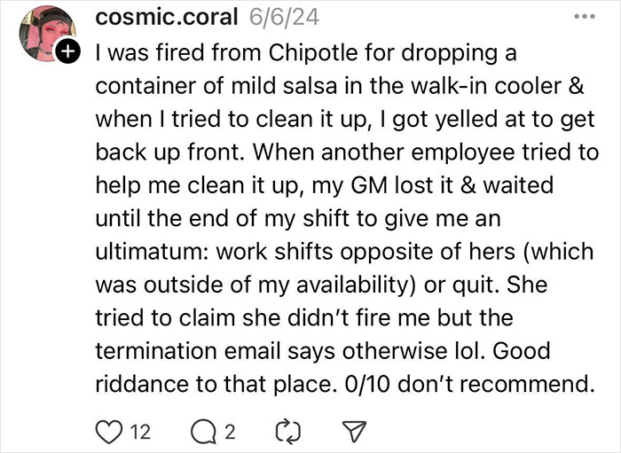 Hollywood Actor Sheds Light On Low-Wage Workers After Revealing They Were Fired From Chipotle Hollywood Actor Sheds Light On Low-Wage Workers After Revealing They Were Fired From Chipotle