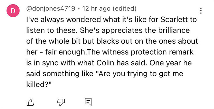 Scarlett Johansson “Blacked Out” Over Colin Jost’s Forced SNL Joke About Her Body Scarlett Johansson “Blacked Out” Over Colin Jost’s Forced SNL Joke About Her Body