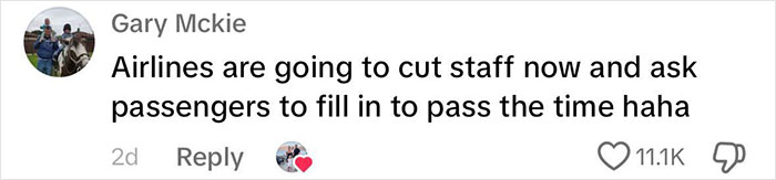 Woman Baffled To See Flight Attendant Is Her Boyfriend After He Got Up To Use The Restroom Woman Baffled To See Flight Attendant Is Her Boyfriend After He Got Up To Use The Restroom