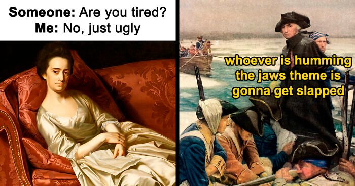 50 Classical Art Paintings That Sum Up Humanity In A Meme Format
