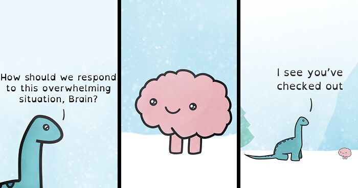 “ADHDinos”: 30 Times This Artist Perfectly Captured What Living With ADHD Is Like In His Comics (New Pics)