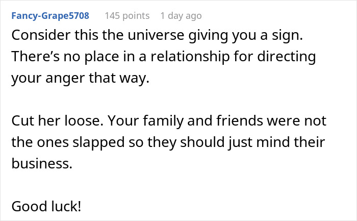 Family And Friends Show No Empathy To Man Who Gets Slapped By Fiancée And Wants To Call Off Wedding Family And Friends Show No Empathy To Man Who Gets Slapped By Fiancée And Wants To Call Off Wedding