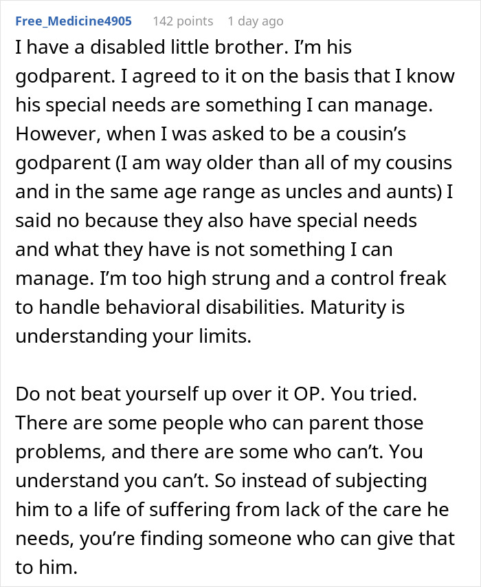 30YO Simply Can't Take Care Of Disabled Foster Brother Of 7 Years, Ready To Send Him Away 30YO Simply Can't Take Care Of Disabled Foster Brother Of 7 Years, Ready To Send Him Away