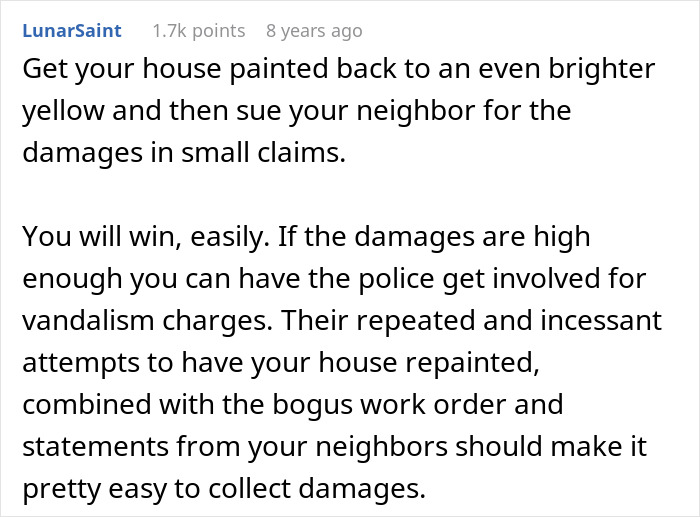 “Called The Police On Me”: Woman Shocked After Neighbors Paint Her House While She’s Away “Called The Police On Me”: Woman Shocked After Neighbors Paint Her House While She’s Away