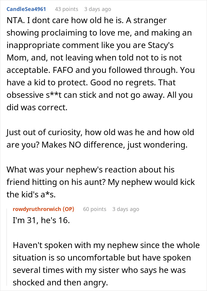 “Am I The Jerk For Calling Cops On A Teenager Who Tracked Down My House And Demanded I Let Him in?” “Am I The Jerk For Calling Cops On A Teenager Who Tracked Down My House And Demanded I Let Him in?”