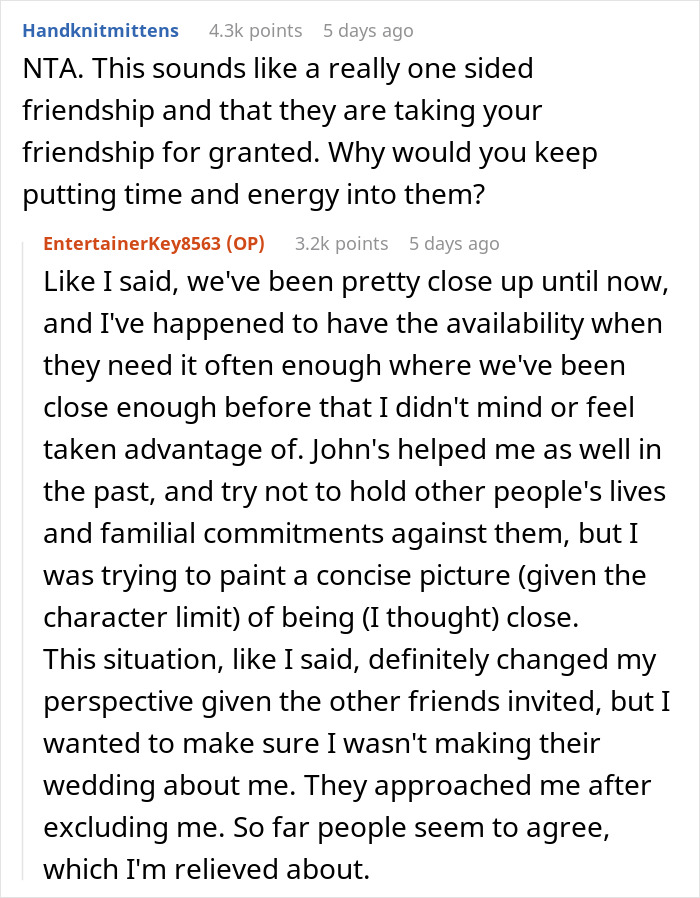 Couple Count On Friend’s Help After Not Inviting Him To The Wedding, Get A Reality Check Couple Count On Friend’s Help After Not Inviting Him To The Wedding, Get A Reality Check