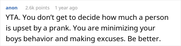 Mom Defends Her Sons’ Birthday Prank Directed At Her Stepdaughter, Folks Online Tear Her To Shreds Mom Defends Her Sons’ Birthday Prank Directed At Her Stepdaughter, Folks Online Tear Her To Shreds