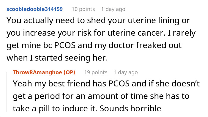 “Good Luck Finding A Girl Who Doesn’t Have A Period”: Woman Dumps BF Over Dumb Stance On Periods “Good Luck Finding A Girl Who Doesn’t Have A Period”: Woman Dumps BF Over Dumb Stance On Periods