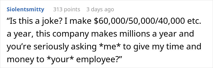 “It Finally Happened”: Woman Is Furious After Boss Expects Her To “Donate” PTO To A Coworker “It Finally Happened”: Woman Is Furious After Boss Expects Her To “Donate” PTO To A Coworker