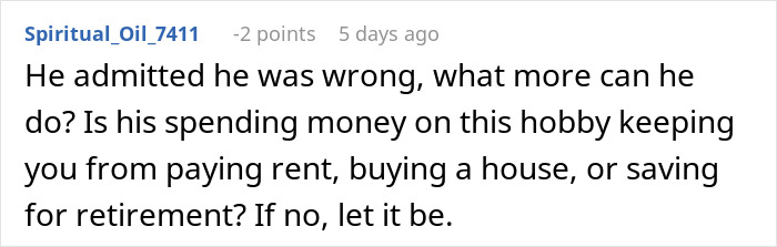 “I Don’t Understand How Stressed He Gets”: Wife Calls Husband Out On His Expensive Hobby “I Don’t Understand How Stressed He Gets”: Wife Calls Husband Out On His Expensive Hobby