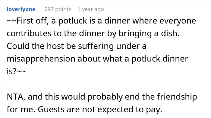 Unexpected Dinner Party Charge Leaves Guests Outraged: “I Didn’t Do This For Free” Unexpected Dinner Party Charge Leaves Guests Outraged: “I Didn’t Do This For Free”
