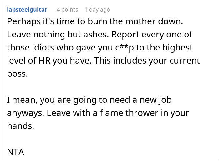 Woman Reports Boss To HR After He Forces Her To Go To Meeting During Labor, Coworkers Hate Her Woman Reports Boss To HR After He Forces Her To Go To Meeting During Labor, Coworkers Hate Her