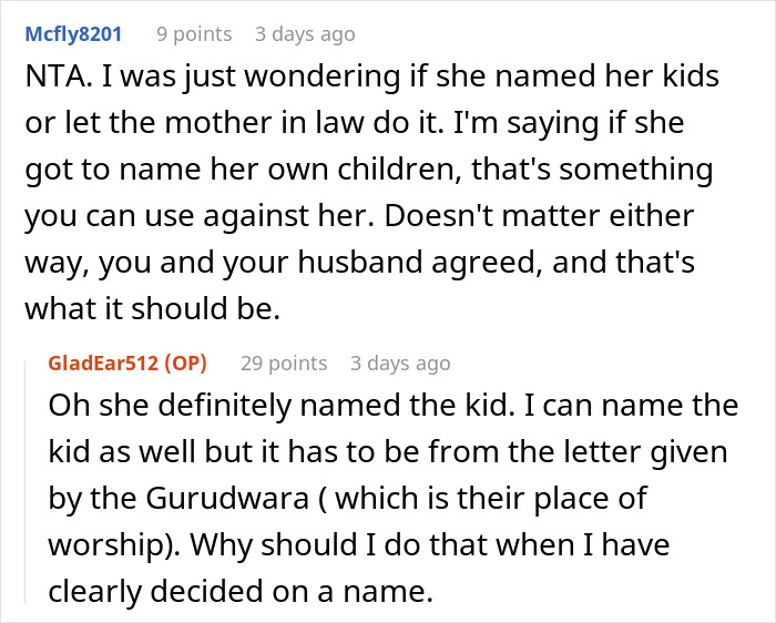 Man Sides With His Mom Instead Of Wife On Their Daughter’s Future Name, Wife Won’t Stand For It Man Sides With His Mom Instead Of Wife On Their Daughter’s Future Name, Wife Won’t Stand For It