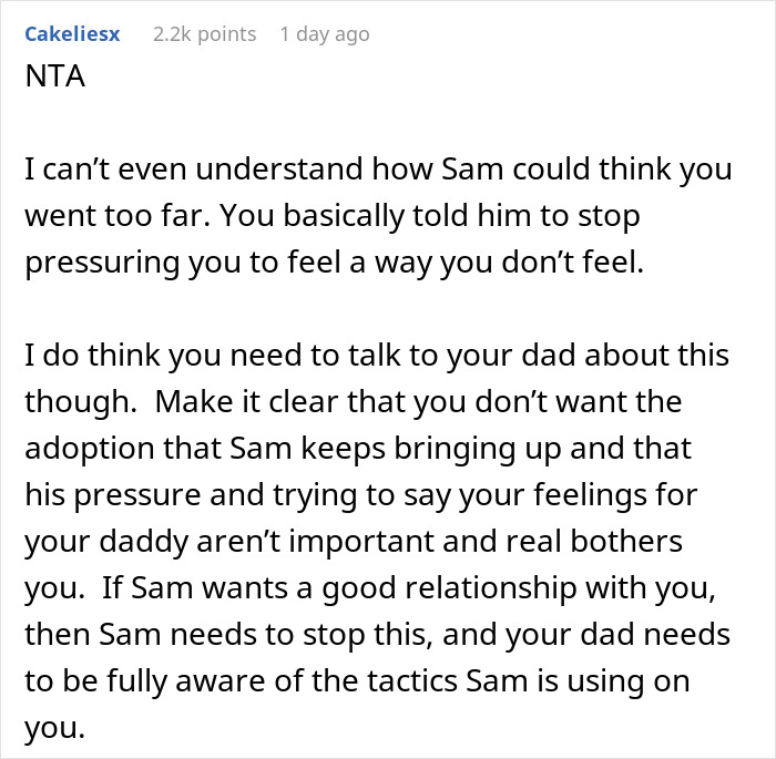 Drama Unfolds After Teen's Patience Is Tested By Dad's New Hubby Who Insists On Adopting Him Drama Unfolds After Teen's Patience Is Tested By Dad's New Hubby Who Insists On Adopting Him