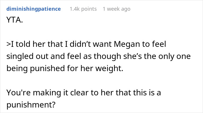 Parent Denies Punishing Their Skinny Twin After She Discovers True Motive Behind Family's Diet Shift Parent Denies Punishing Their Skinny Twin After She Discovers True Motive Behind Family's Diet Shift