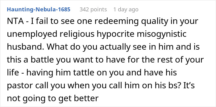 Woman Agrees To Convert If Husband Agrees To Actually Be A Good Christian, Triggers Him Woman Agrees To Convert If Husband Agrees To Actually Be A Good Christian, Triggers Him