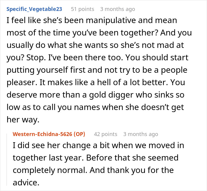 Man Dumps GF After She Expects Him To Foot $1,100 Bill Since He’s “The Man,” Starts To Regret It Man Dumps GF After She Expects Him To Foot $1,100 Bill Since He’s “The Man,” Starts To Regret It