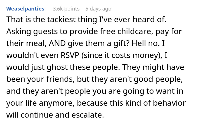 Wedding Guest Expected To Be A Free Babysitter, Uncovers The Real Reason They Wanted To Hide Her Wedding Guest Expected To Be A Free Babysitter, Uncovers The Real Reason They Wanted To Hide Her