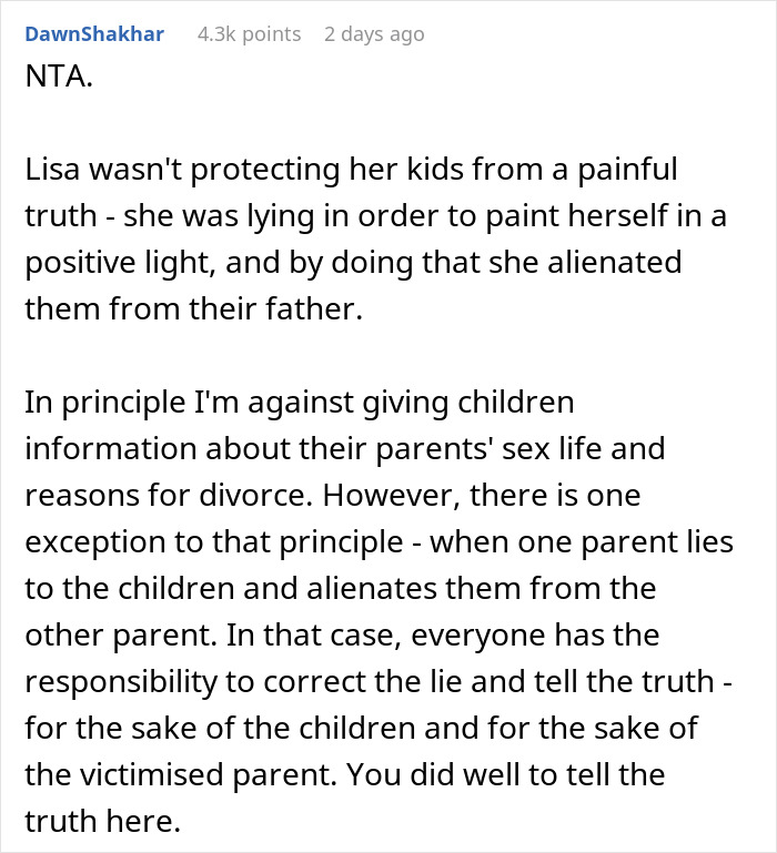 Kids Realize They’ve Been Blaming The Wrong Parent For The Divorce After Relative Speaks Out Kids Realize They’ve Been Blaming The Wrong Parent For The Divorce After Relative Speaks Out