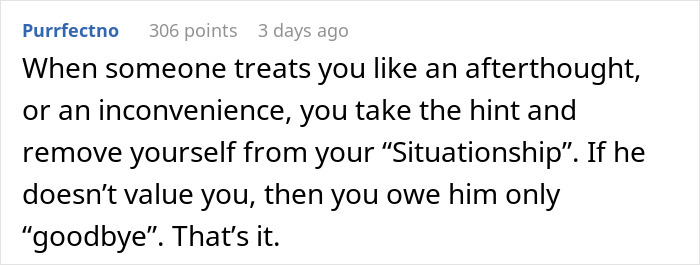 Woman Gives Her ‘Situationship’ An Ultimatum, He Has A ‘Wake-Up Call’ Almost 4 Years Later Woman Gives Her ‘Situationship’ An Ultimatum, He Has A ‘Wake-Up Call’ Almost 4 Years Later