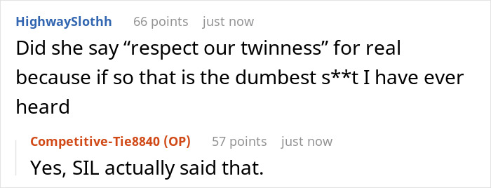 Man Sparks Family Feud By Rejecting SIL's Timeless Baby Name Idea For His Own Daughter Man Sparks Family Feud By Rejecting SIL's Timeless Baby Name Idea For His Own Daughter