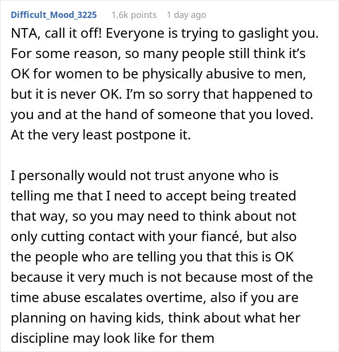 Family And Friends Show No Empathy To Man Who Gets Slapped By Fiancée And Wants To Call Off Wedding Family And Friends Show No Empathy To Man Who Gets Slapped By Fiancée And Wants To Call Off Wedding