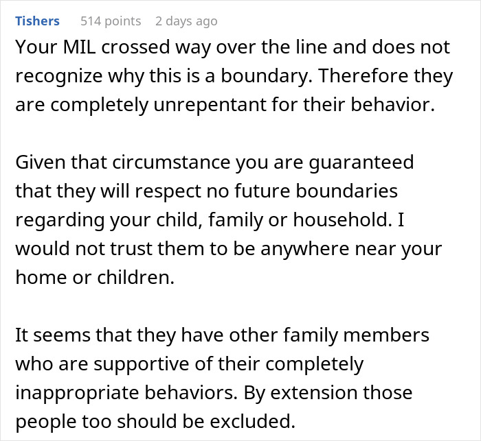 "AITA For Refusing To Let My In-Laws See My Daughter After What They Did During Her Birth?": Mom Shares Story "AITA For Refusing To Let My In-Laws See My Daughter After What They Did During Her Birth?": Mom Shares Story