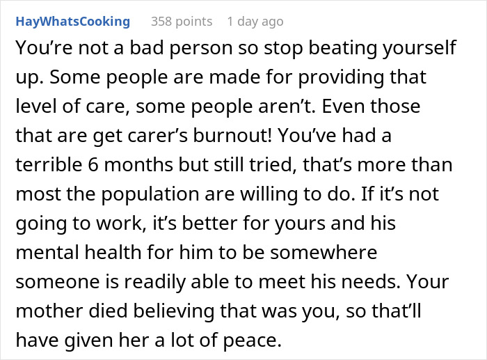30YO Simply Can't Take Care Of Disabled Foster Brother Of 7 Years, Ready To Send Him Away 30YO Simply Can't Take Care Of Disabled Foster Brother Of 7 Years, Ready To Send Him Away