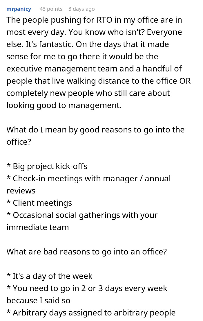 “Lead By Example”: CEO Forced To Backtrack His Return-To-Office Policy After Malicious Compliance “Lead By Example”: CEO Forced To Backtrack His Return-To-Office Policy After Malicious Compliance
