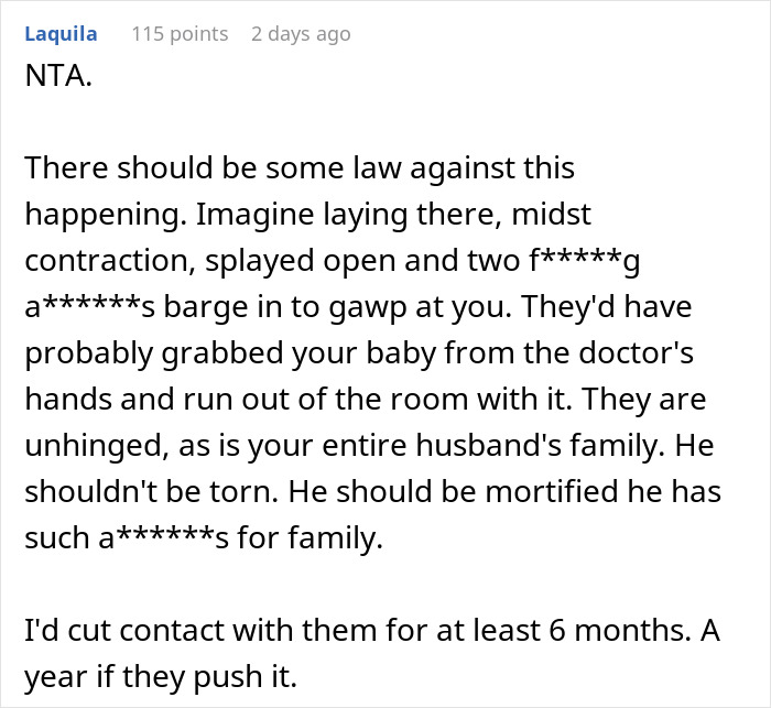 "AITA For Refusing To Let My In-Laws See My Daughter After What They Did During Her Birth?": Mom Shares Story "AITA For Refusing To Let My In-Laws See My Daughter After What They Did During Her Birth?": Mom Shares Story
