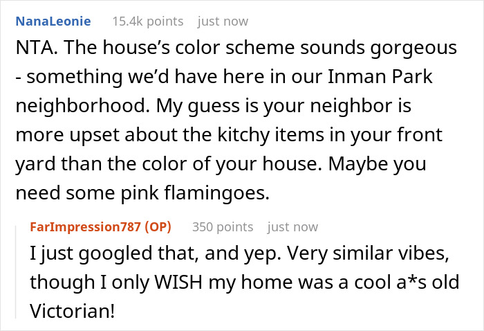 Homeowner Is Sick Of Neighbor's Complaints About Their Bright Color House, Tells Him To Get A Life Homeowner Is Sick Of Neighbor's Complaints About Their Bright Color House, Tells Him To Get A Life