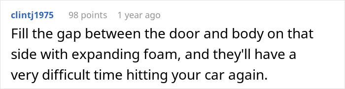 Person Gets Revenge On Neighbor, Makes Sure They Never Park Outside The Lines Again Person Gets Revenge On Neighbor, Makes Sure They Never Park Outside The Lines Again