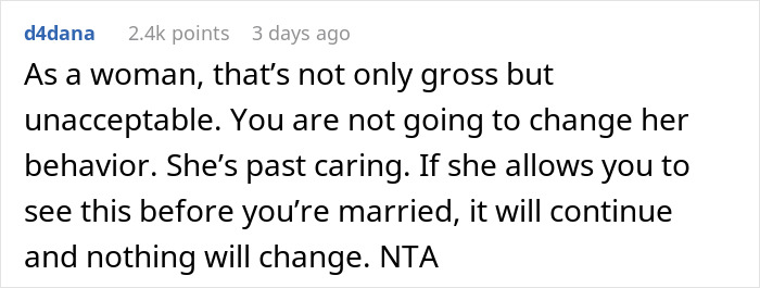Guy Tries To Be Patient With "Gross" GF, Can't Handle It Anymore Guy Tries To Be Patient With "Gross" GF, Can't Handle It Anymore