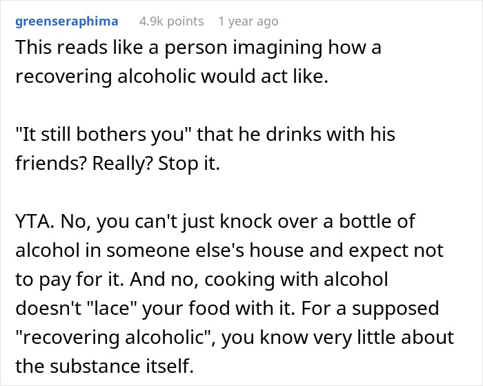 “He’s Been Lacing My Food For Years”: Former Alcoholic GF Explodes As BF Used Vodka For Making Sauce “He’s Been Lacing My Food For Years”: Former Alcoholic GF Explodes As BF Used Vodka For Making Sauce