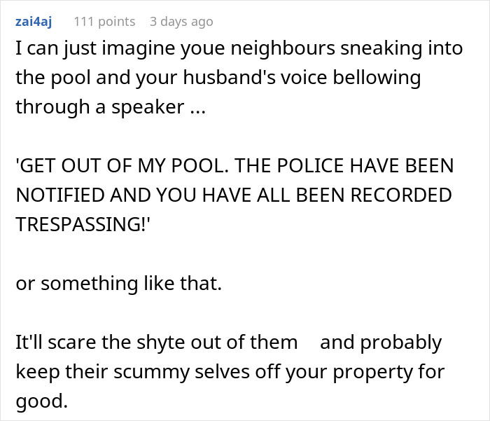 Woman Stayed Home For 4th Of July, Found Out Neighbors Would Use Her Pool While She Was Away Woman Stayed Home For 4th Of July, Found Out Neighbors Would Use Her Pool While She Was Away