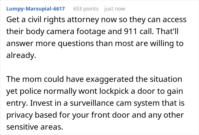 Man Wonders What His Options Are After His Date’s Mom Calls The Cops On Him At 3AM Man Wonders What His Options Are After His Date’s Mom Calls The Cops On Him At 3AM