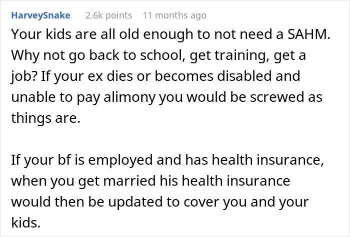 Woman Seeks Support Online By Giving Her Reasons For Rejecting BF’s Proposal, Gets A Reality Check Instead Woman Seeks Support Online By Giving Her Reasons For Rejecting BF’s Proposal, Gets A Reality Check Instead