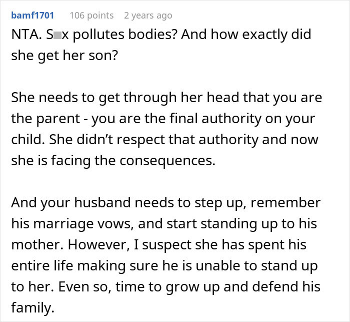 “AITA For Not Letting My MIL Babysit My Daughter?” “AITA For Not Letting My MIL Babysit My Daughter?”