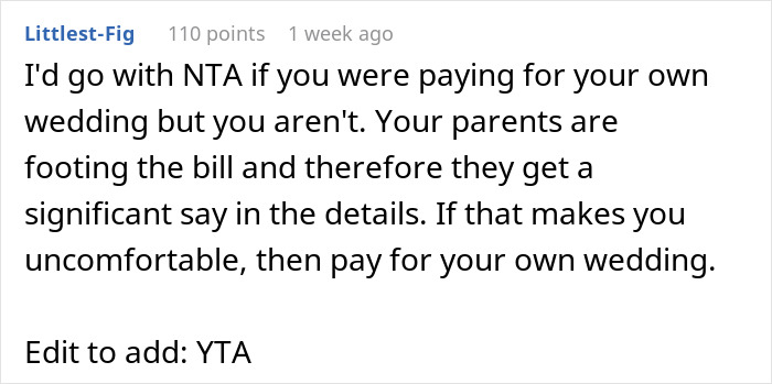 “Disrespectful”: Couple Called Out For Their Vegetarian Wedding Menu, Ask Who’s In The Wrong “Disrespectful”: Couple Called Out For Their Vegetarian Wedding Menu, Ask Who’s In The Wrong