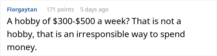 “I Don’t Understand How Stressed He Gets”: Wife Calls Husband Out On His Expensive Hobby “I Don’t Understand How Stressed He Gets”: Wife Calls Husband Out On His Expensive Hobby