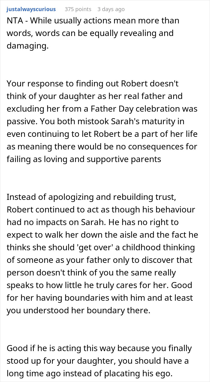 Woman Catches Stepfather Saying She’s Not His “Real” Child, Makes Him Regret It Years Later Woman Catches Stepfather Saying She’s Not His “Real” Child, Makes Him Regret It Years Later