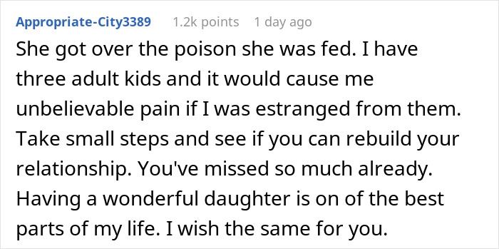 Estranged Woman Finally Sees The Truth And Wants Dad Back In Her Life, He Doesn't Want To Reconnect Estranged Woman Finally Sees The Truth And Wants Dad Back In Her Life, He Doesn't Want To Reconnect