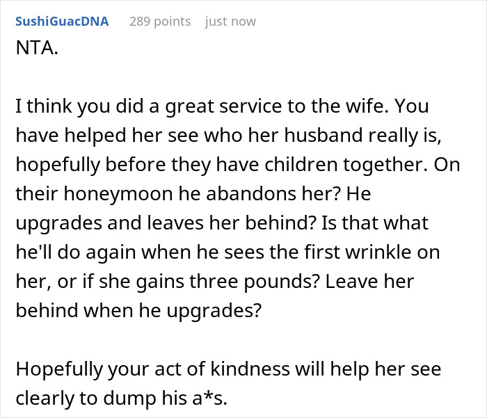 Premium Seat Passenger Asks For $1000 To Swap Seats With Honeymooner’s Wife In Economy Premium Seat Passenger Asks For $1000 To Swap Seats With Honeymooner’s Wife In Economy